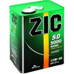 ZIC 5000 SD 15w40 6л (уп. 4)